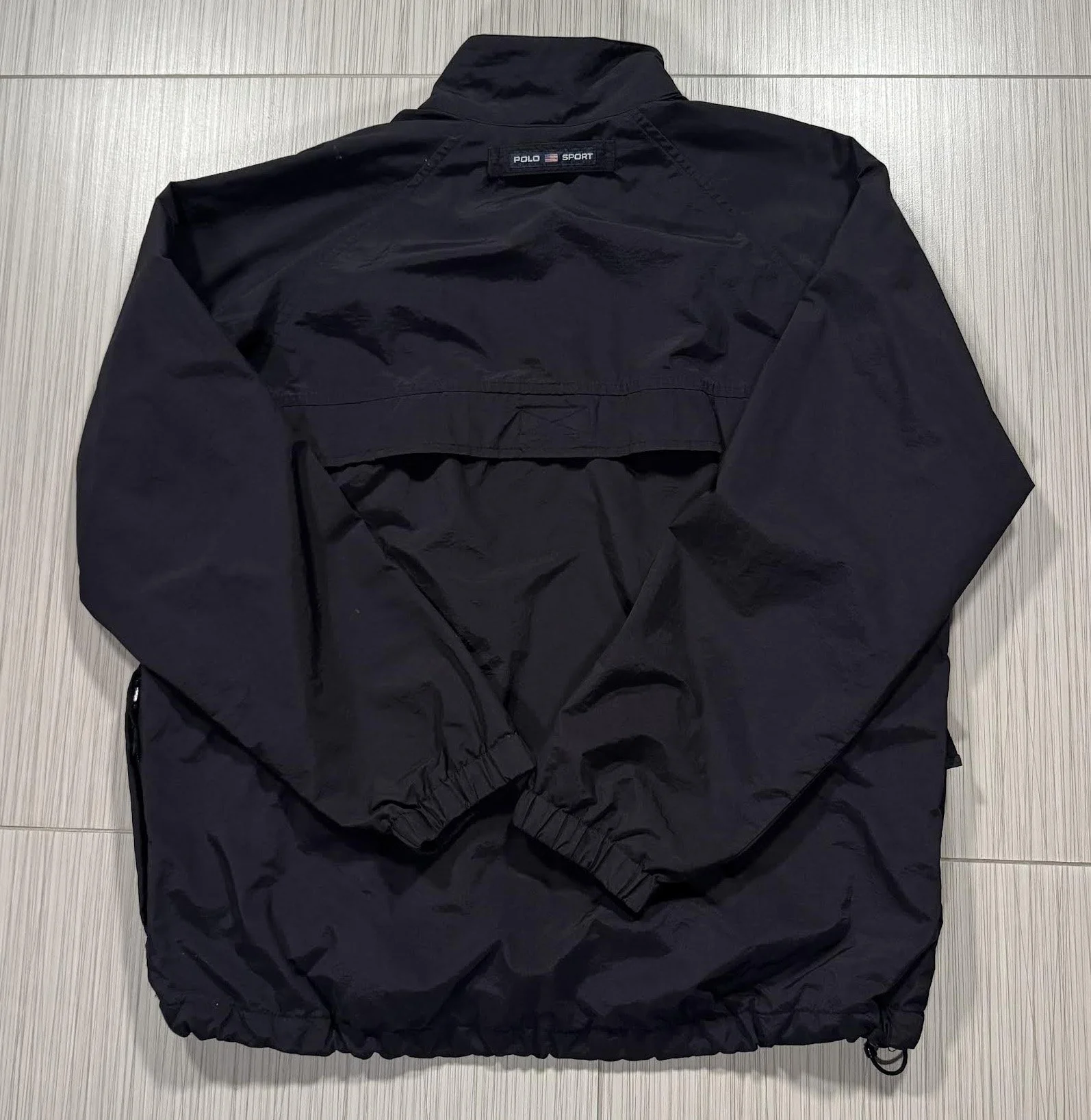 Vintage Polo Sport Ralph Lauren Navy Jacket (Size S) — RootsBK